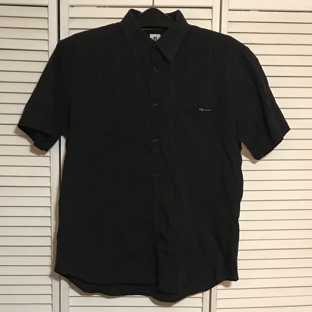 Volcom Mens Button Casual Dress Shirt